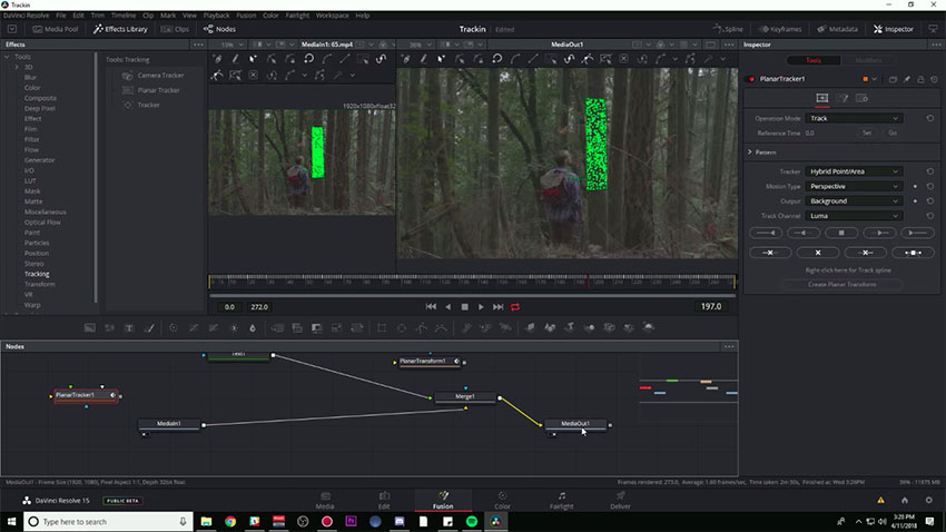 planar tracking after effects