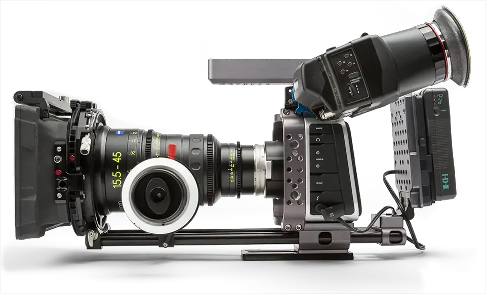 BMCC rig 4K Shooters EVF