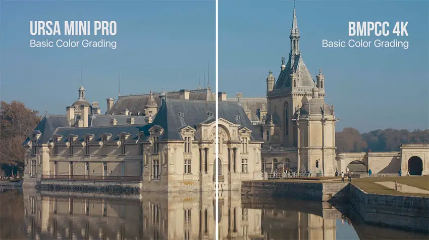 Ursa Mini Pro Vs Bmpcc 4k Side By Side Comparison 4k Shooters