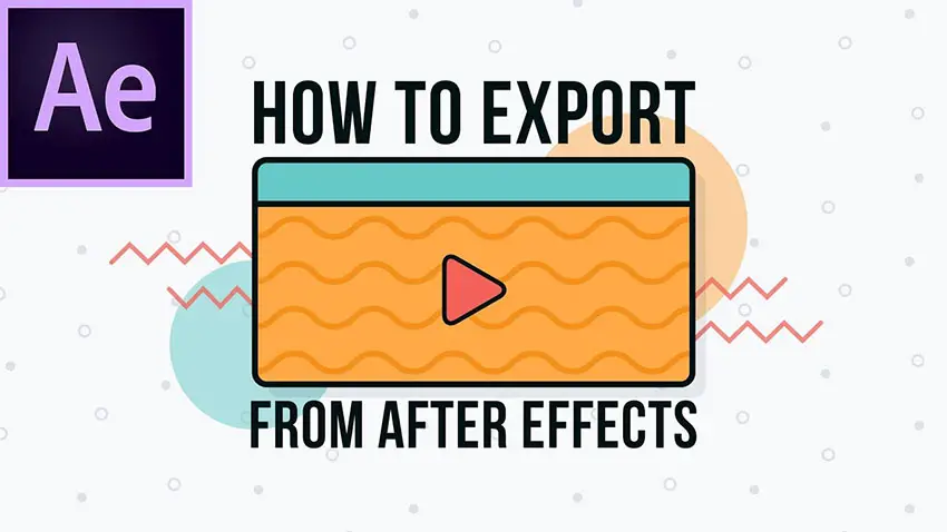 export after effects
