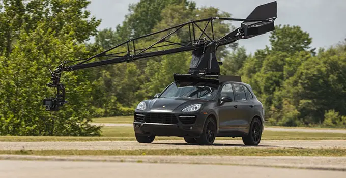 Turn Your Vehicle into a Camera Car with MotoCrane