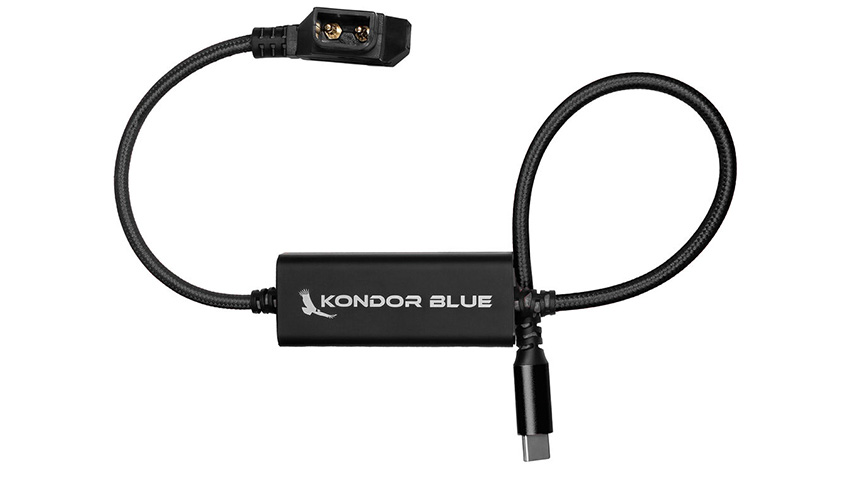 Kondor Blue D-Tap to USB-C Cable