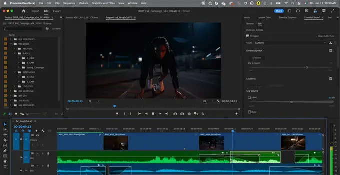 Adobe Streamlines the Essential Audio Workflow with new AI Sound Tools in Premiere