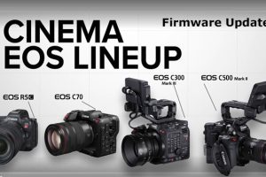 Canon Updates EOS Cinema Camera Line with New Features and Fixes